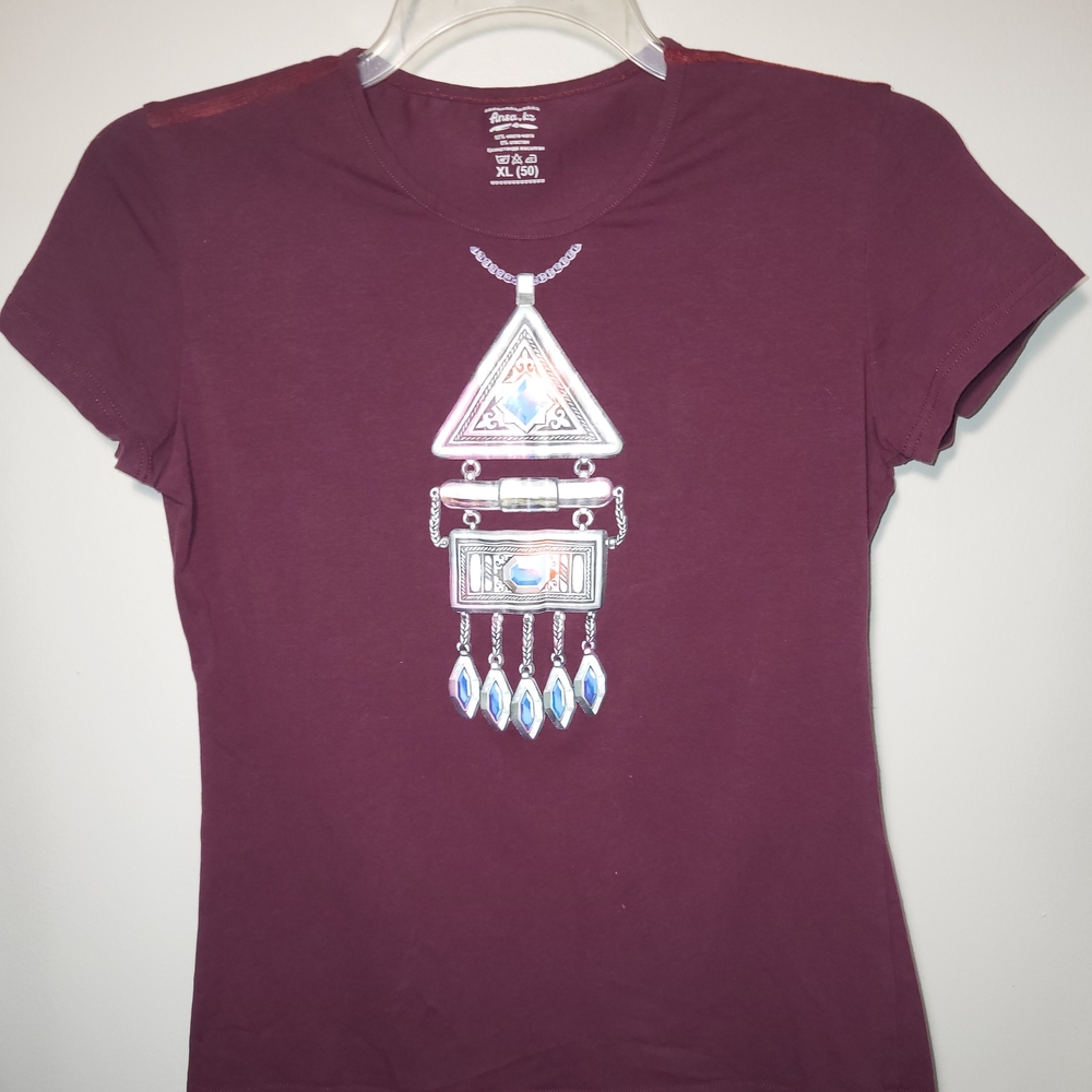 Elegant Short Sleeve Tee Girls XL